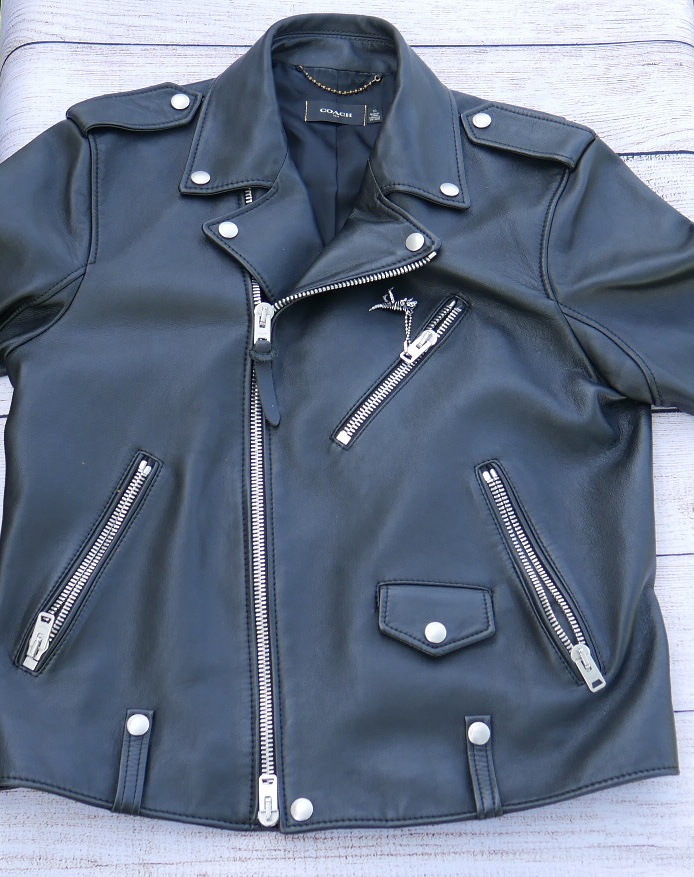 Coach men’s motorcycle jacket